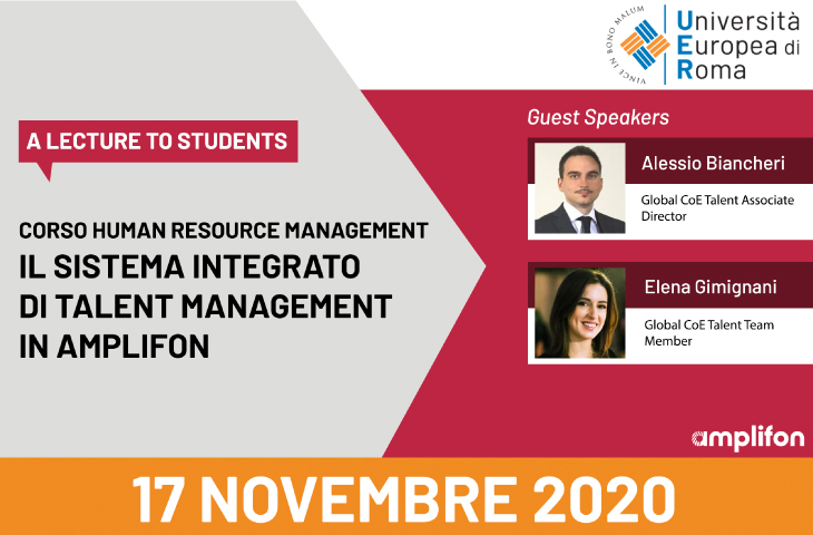 Lecture per il corso Human Resource Management