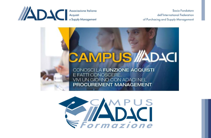 Campus sul mondo del Procurement e Supply Chain Management