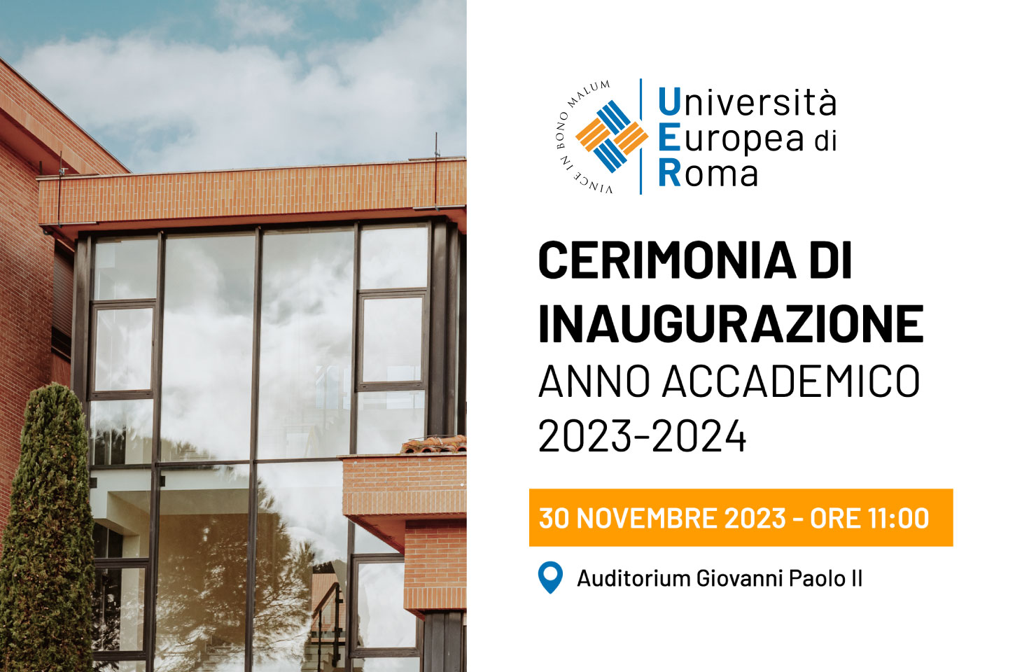 Cerimonia Inaugurazione Anno Accademico 2023/24