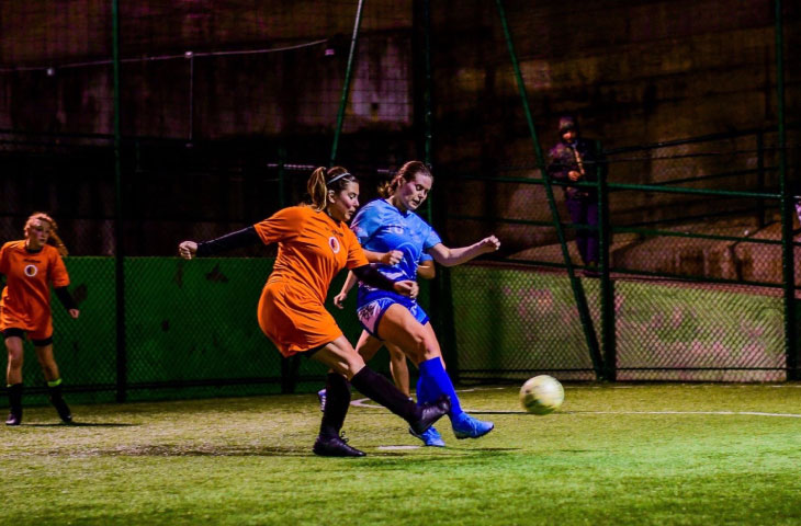 Le ragazze del calcio a cinque