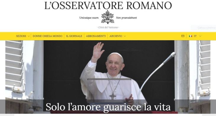 Tanti auguri all’Osservatore Romano!