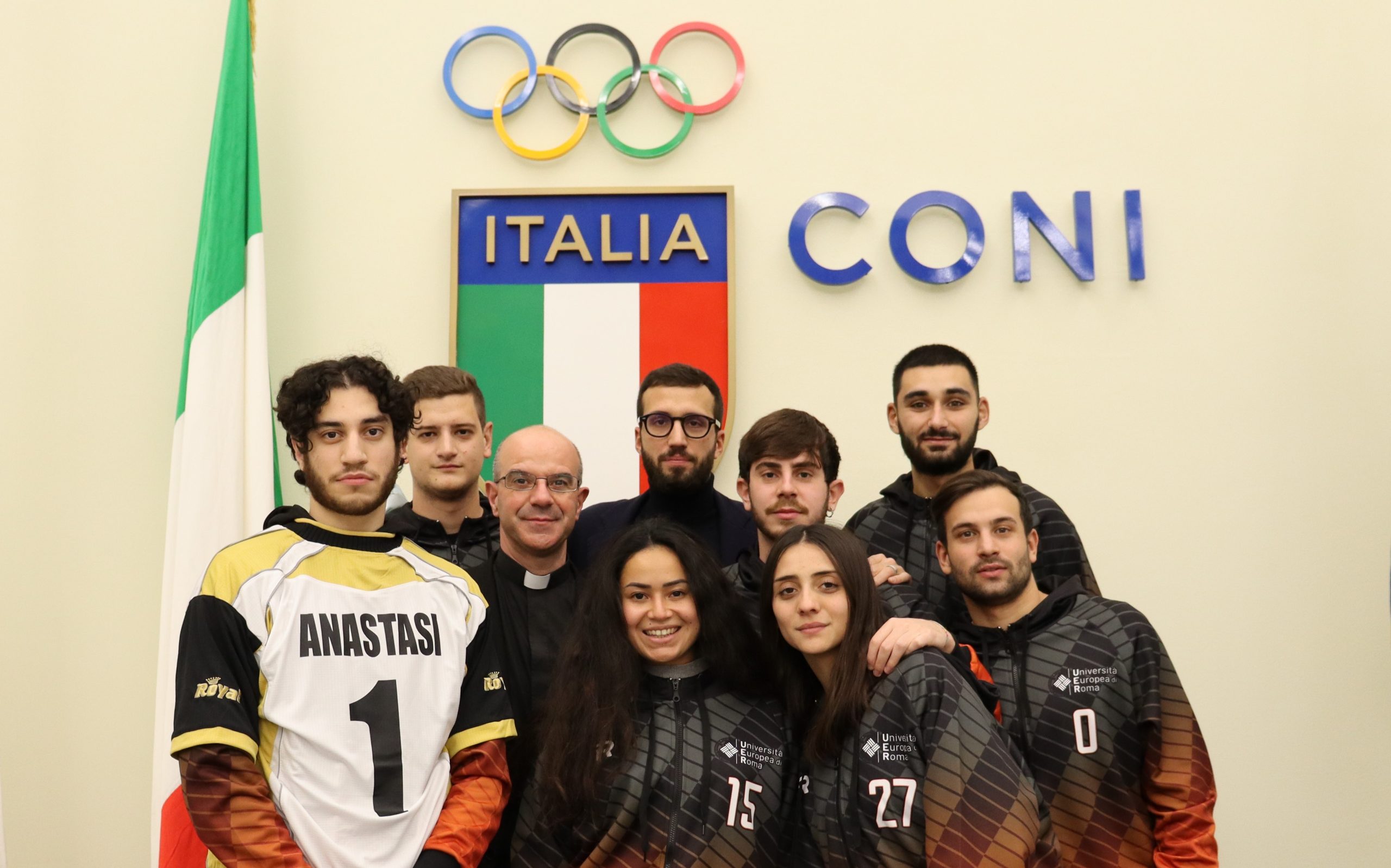 Cerimonia di inaugurazione dei Campionati delle Università di Roma