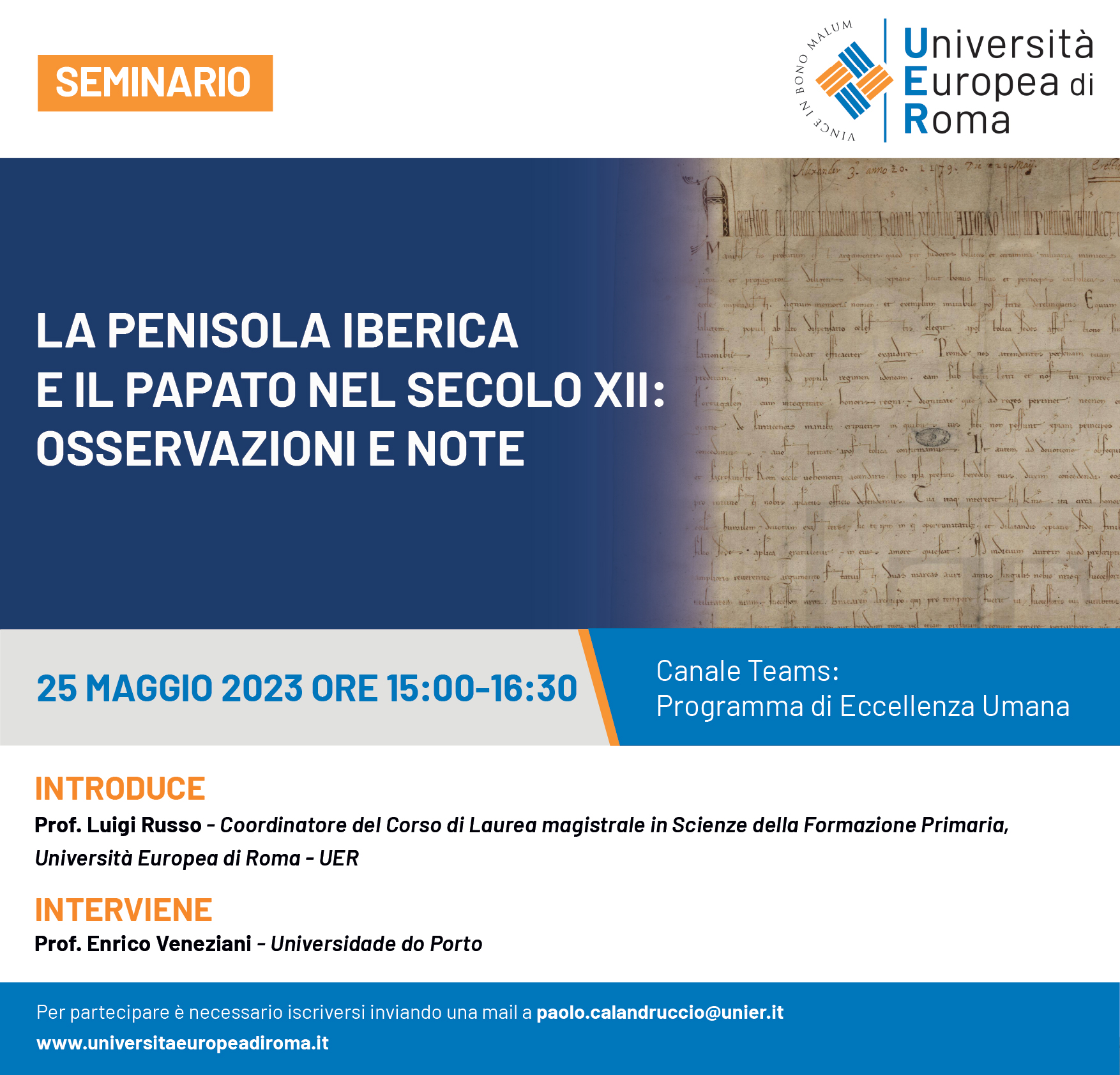 La Penisola Iberica e il Papato nel secolo XII: osservazioni e note