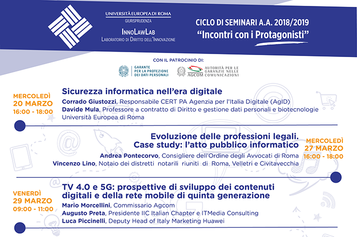 InnoLawLab – Incontri con i Protagonisti