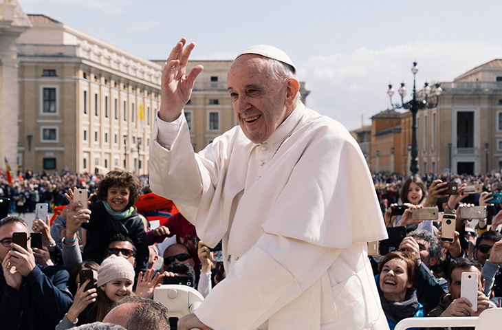 Papa Francesco: udienza ai giuristi