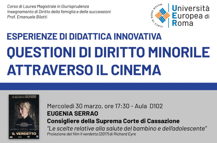 Diritto minorile attraverso il cinema