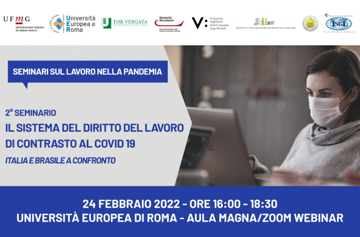 Seminari Italo-Brasiliani sul lavoro in pandemia