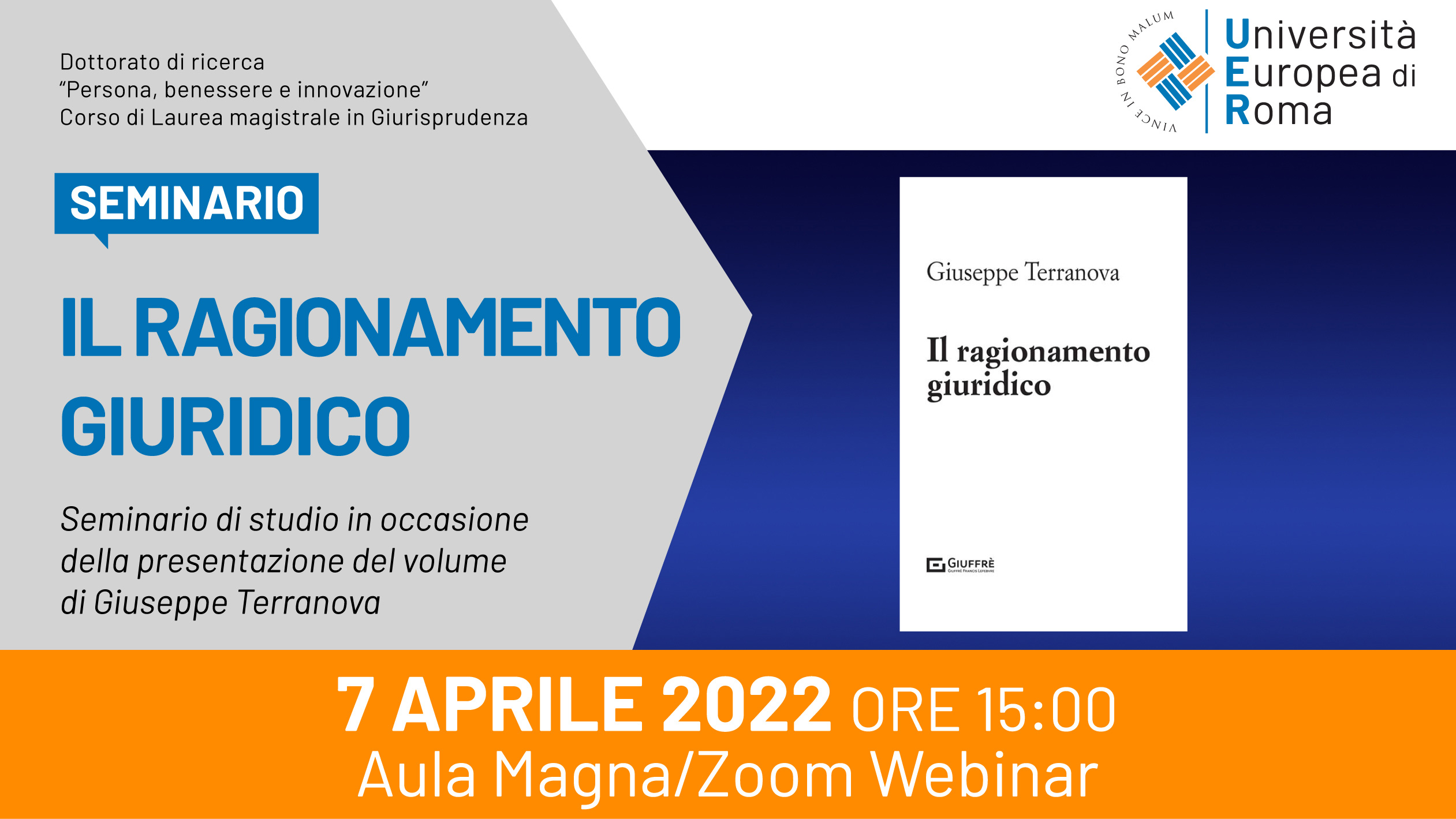 Seminario: Il ragionamento giuridico