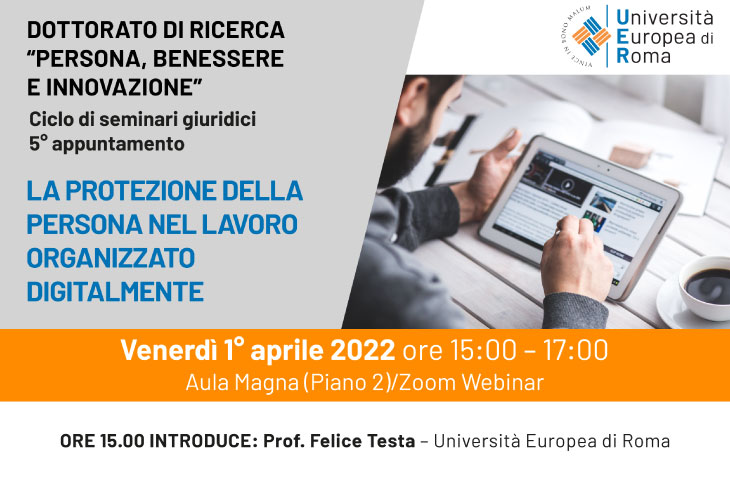 La protezione della persona nel lavoro organizzato digitalmente