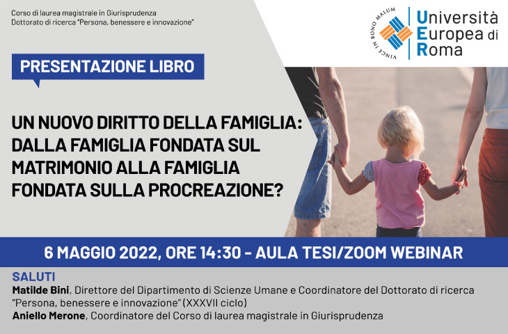 Un nuovo diritto della famiglia