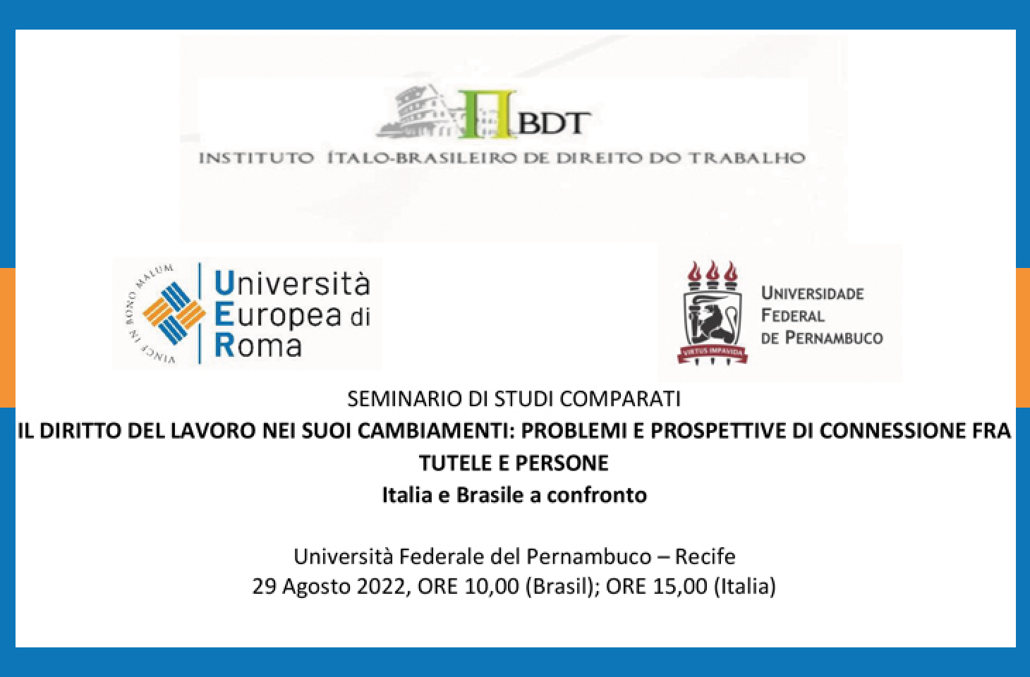 Seminario sui cambiamenti nel Diritto del Lavoro