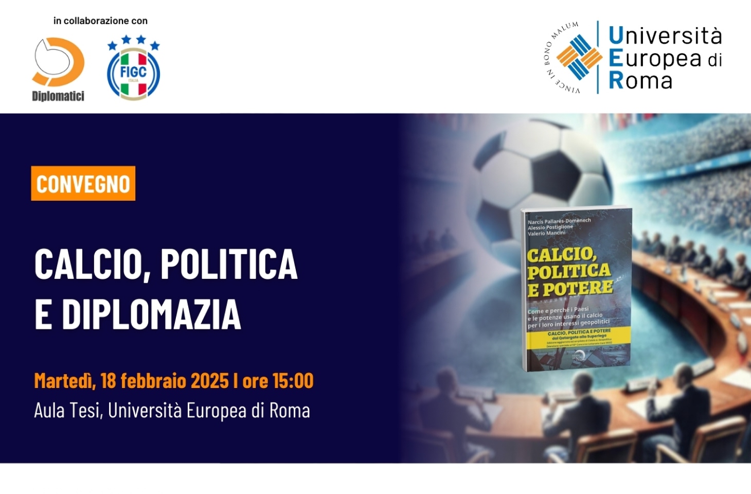 Convegno su Calcio e Politica con introduzione di Marco Tardelli