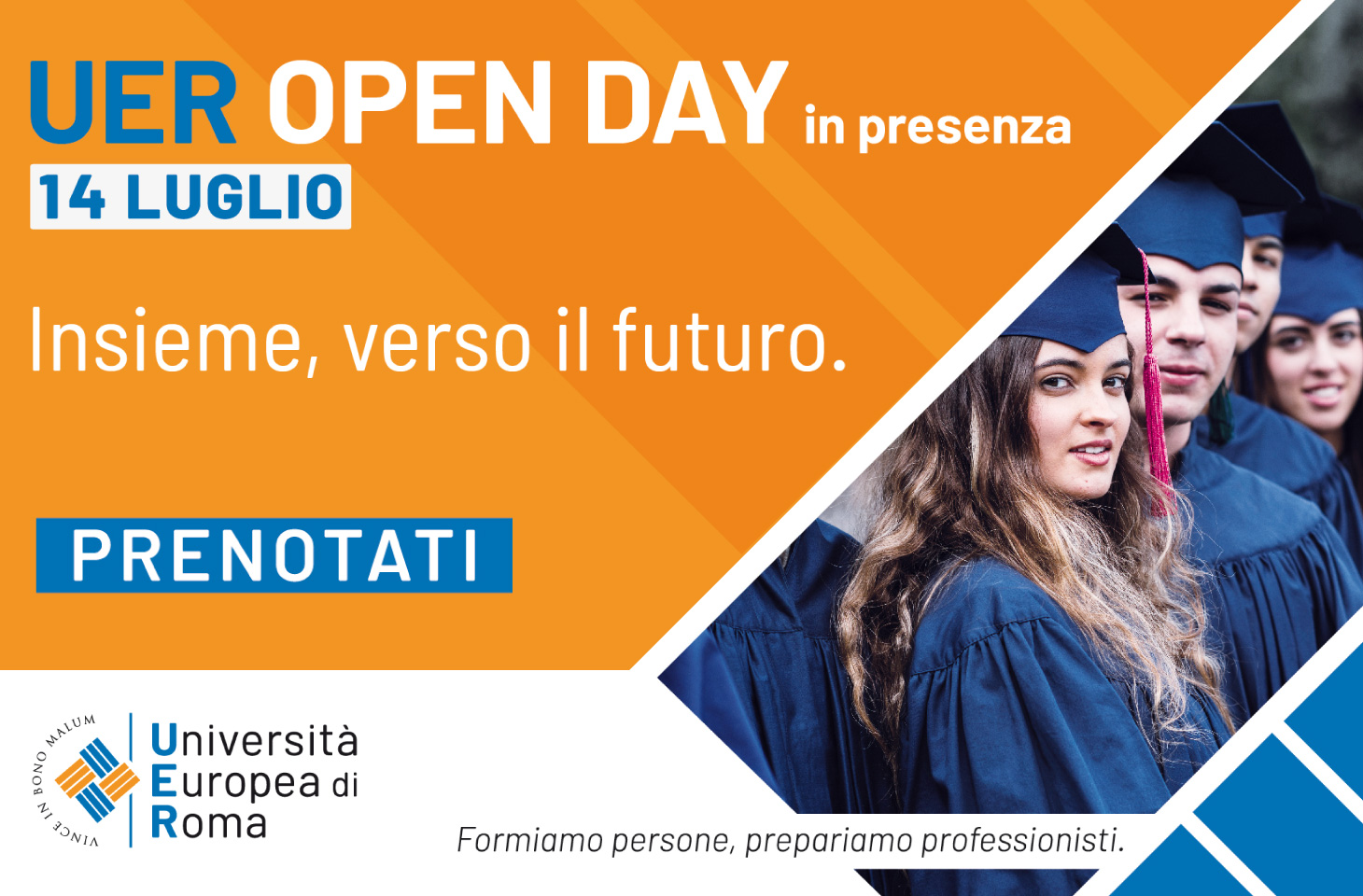 Open Day UER – Giovedì 14 Luglio ore 10:30