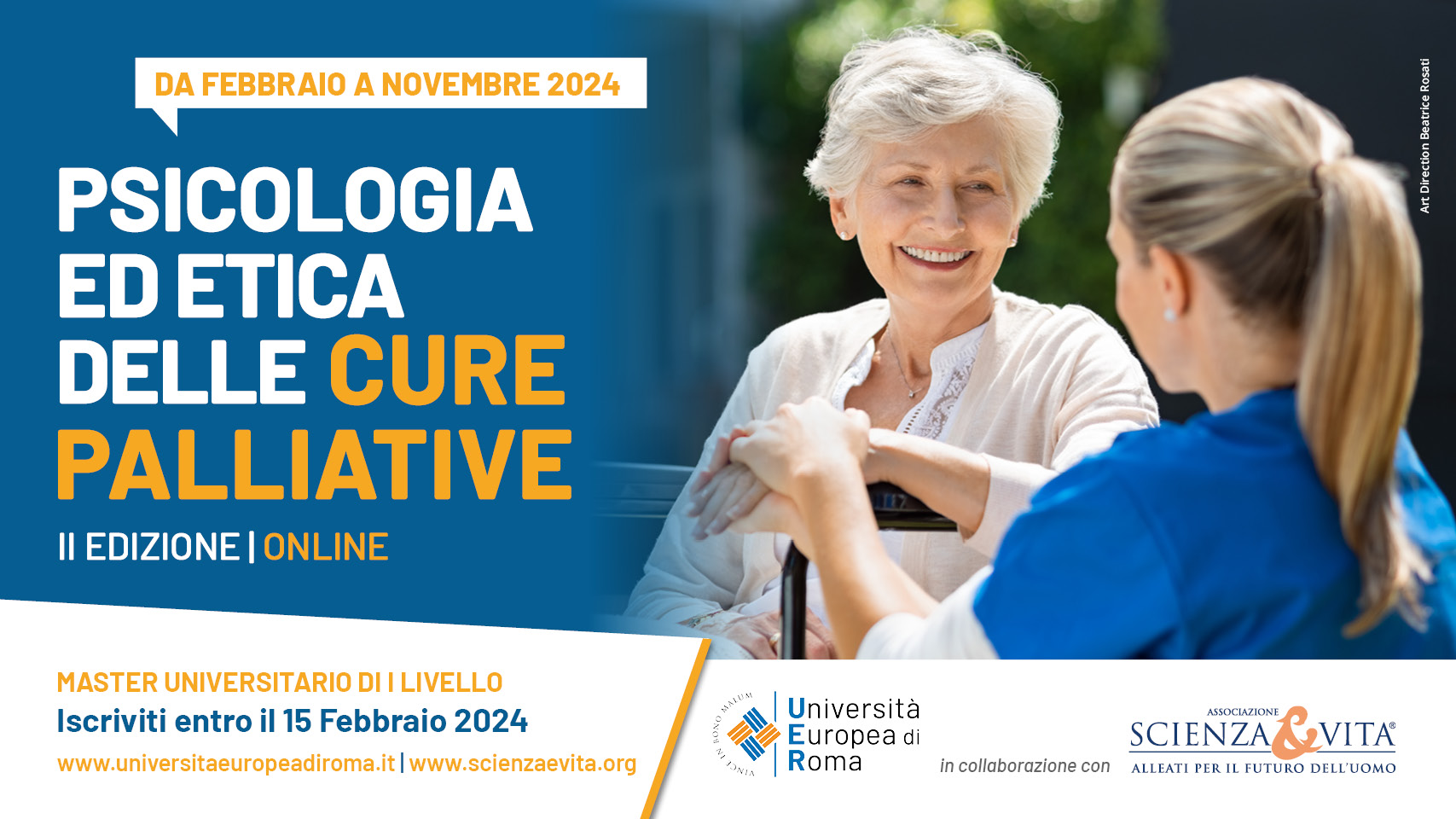 Master in Psicologia ed etica delle cure palliative – II Edizione