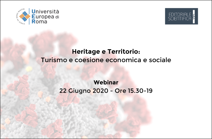 Webinar – Heritage e Territorio: Turismo e coesione economica e sociale