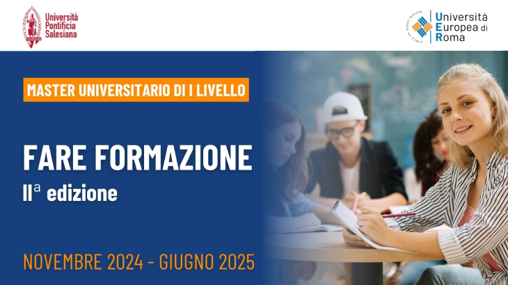 Master di I livello in Fare Formazione – II Edizione