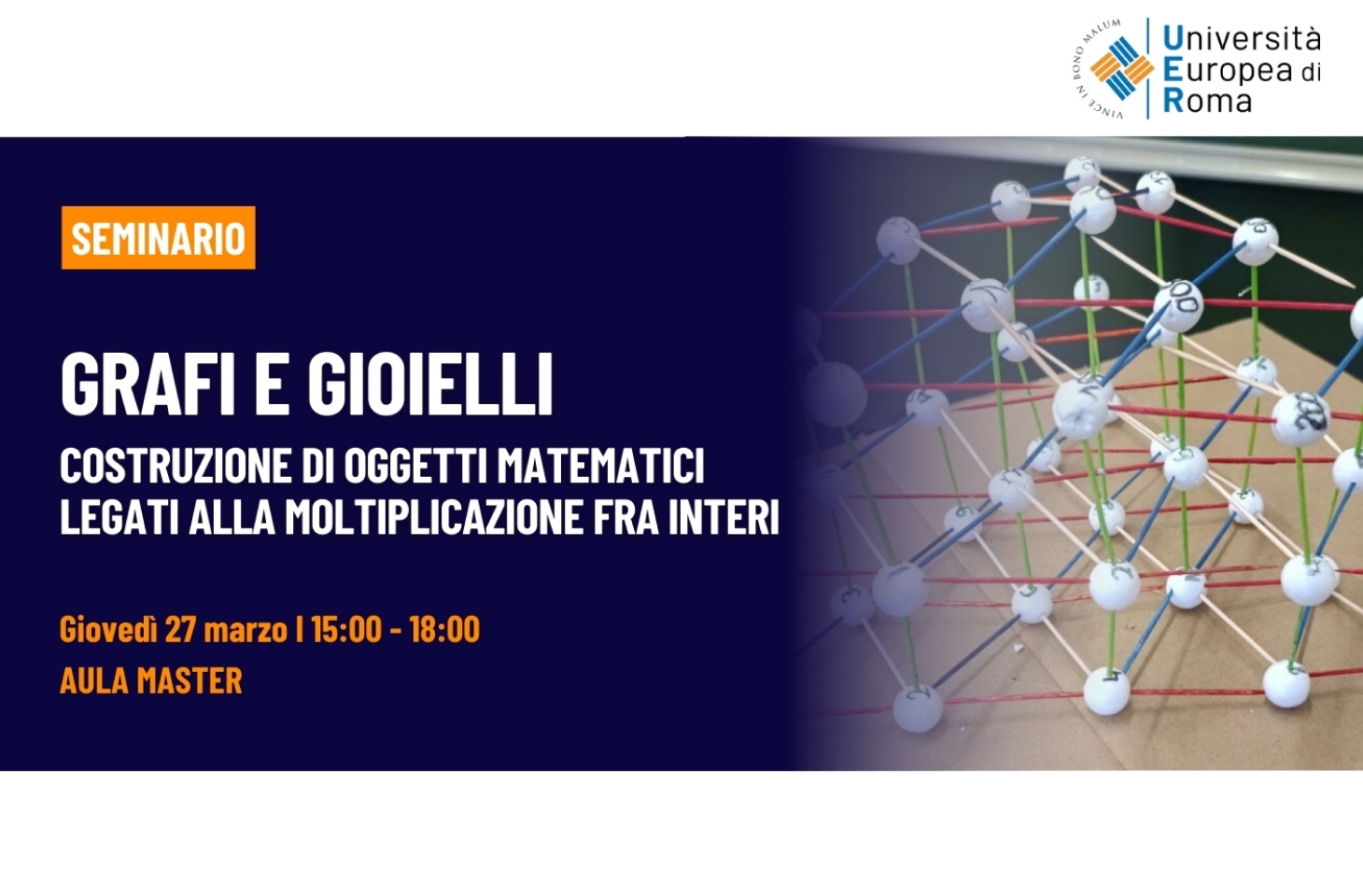 Grafi e Gioielli – Costruzione di oggetti matematici