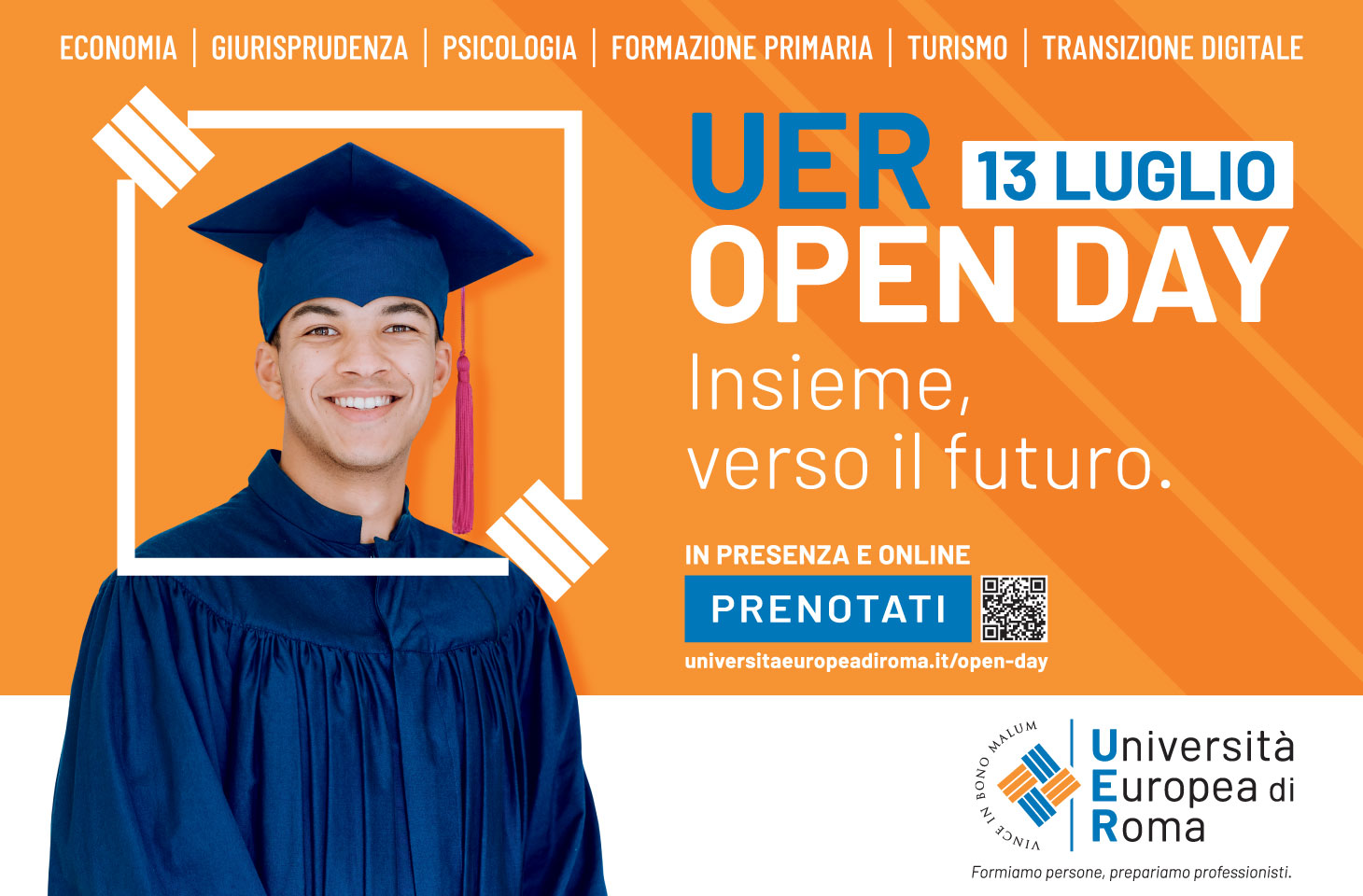 Open Day UER – Giovedì 13 Luglio ore 10:30