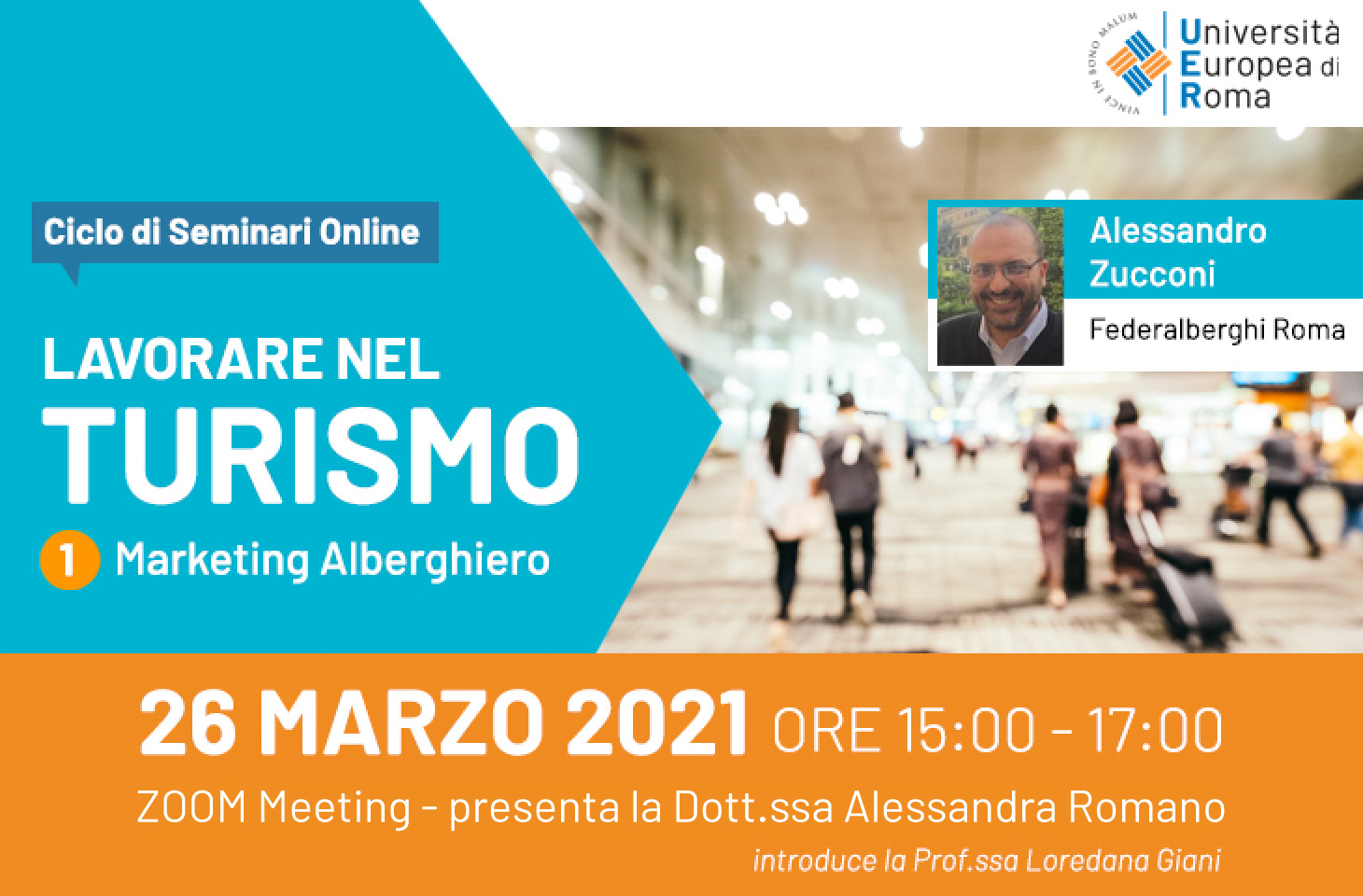 Lavorare nel turismo – Ciclo di seminari online