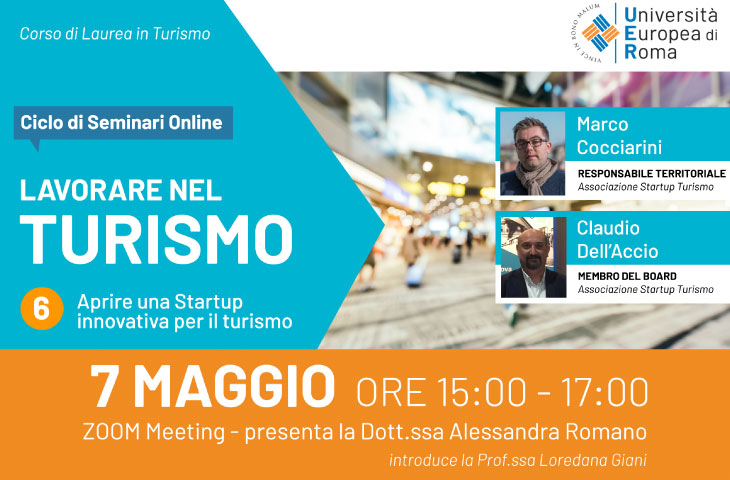 Lavorare nel Turismo – Aprire una Startup innovativa per il turismo