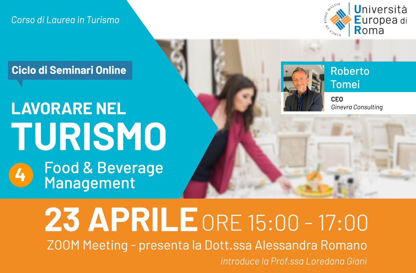 Lavorare nel Turismo – Food & Beverage