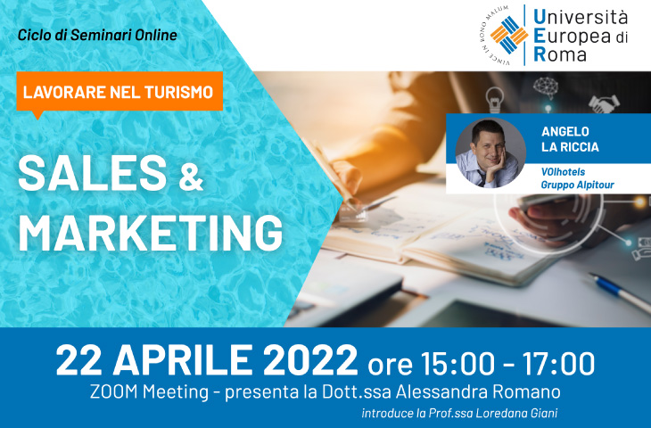 Lavorare nel Turismo – Sales & Marketing